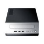 Antec ISK 310-150 Mini ITX Desktop Case, 150W, Quiet Fan, USB 3.0, eSATA, 2 x 2.5", Silver Bezel