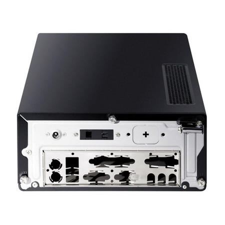 Antec ISK 310-150 Mini ITX Desktop Case, 150W, Quiet Fan, USB 3.0, eSATA, 2 x 2.5", Silver Bezel