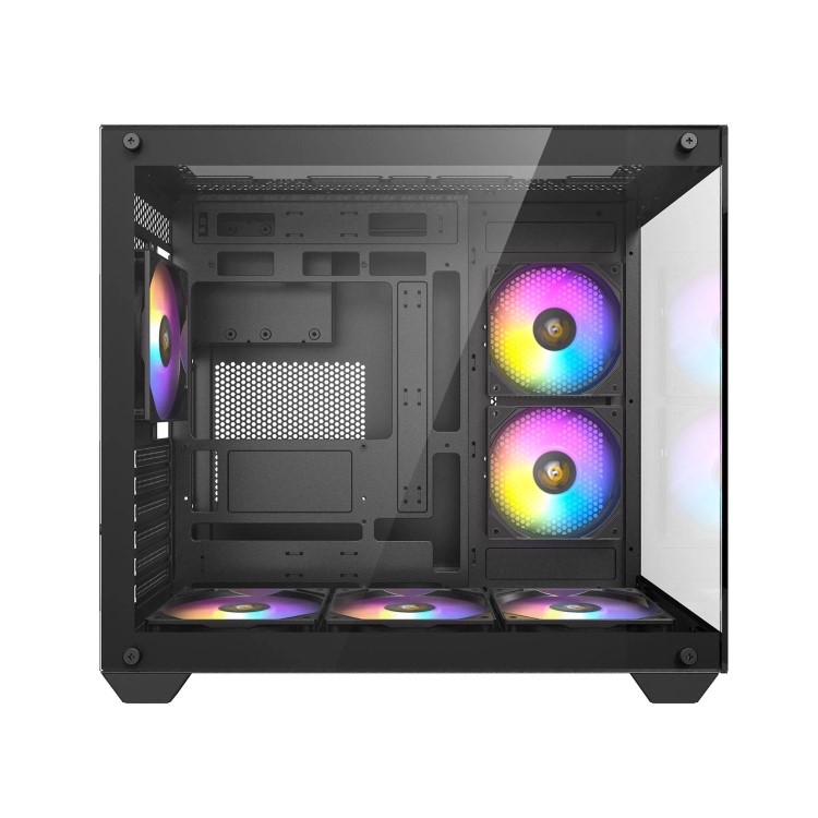 Antec CX800 Elite RGB Mid Tower Tempered Glass Gaming PC Case Black