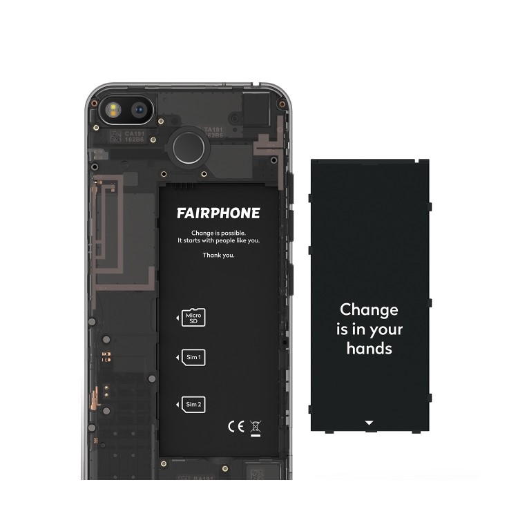 Fairphone 3 Black 5.65" 64GB 4G Dual SIM Unlocked & SIM Free