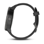 Garmin Vivoactive 3 - Slate Grey with Black Silicone Band