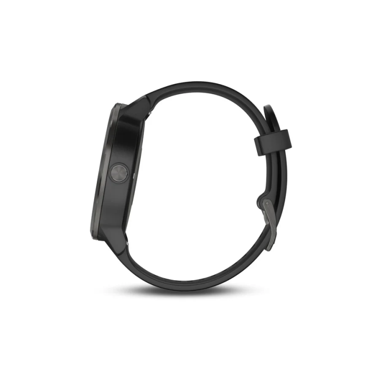 Garmin Vivoactive 3 - Slate Grey with Black Silicone Band