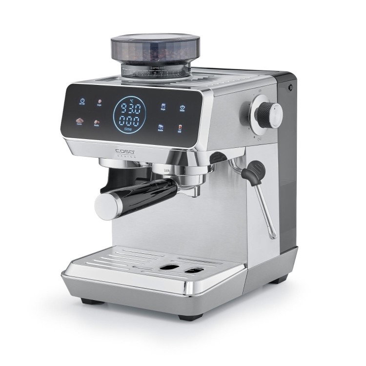 Caso Espresso Gourmet & Grind Coffee Machine 1826 - Black