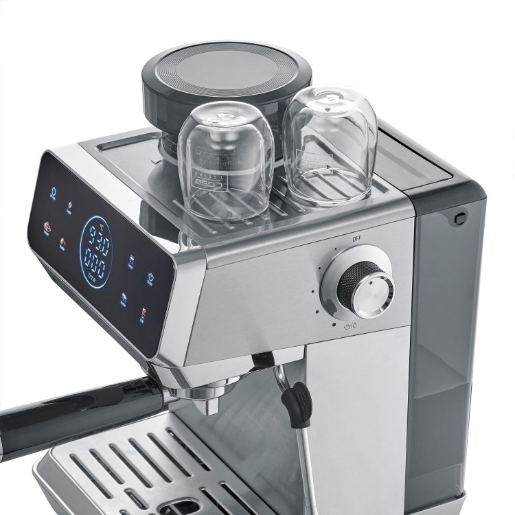 Caso Espresso Gourmet & Grind Coffee Machine 1826 - Black