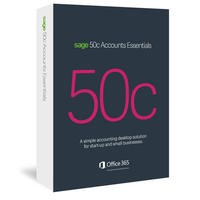 Sage 50c Accounts Essentials Box - 12 month Subscription