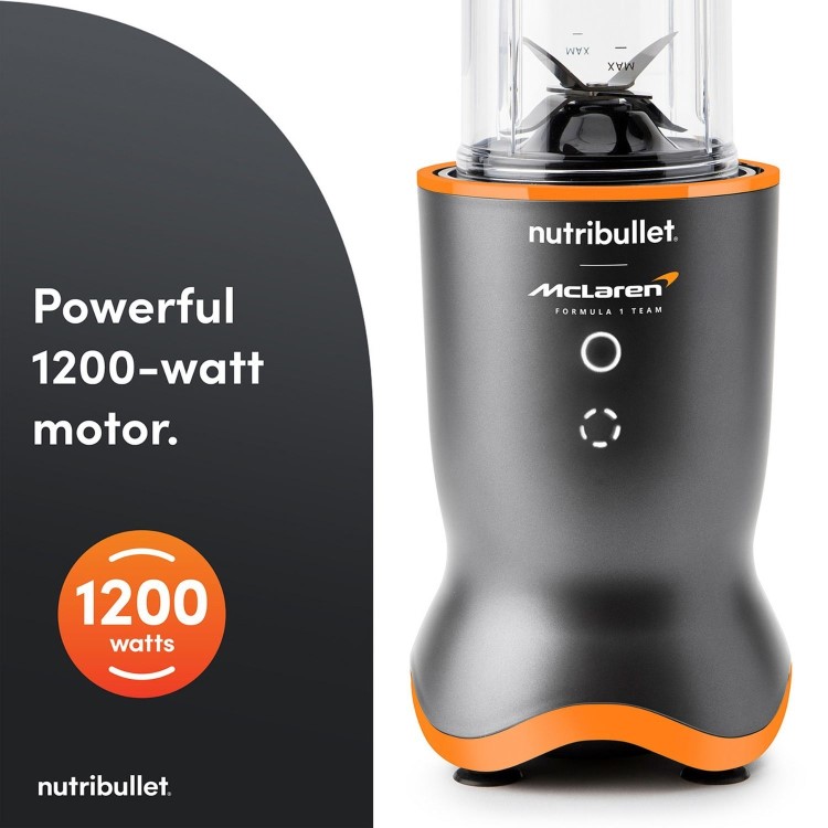 Nutribullet 02776 McLaren Portable Blender with Rechargeable Battery - Grey