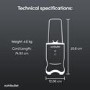 Nutribullet 02776 McLaren Portable Blender with Rechargeable Battery - Grey