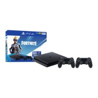 Sony PlayStation 4 500GB + Fortnite & Extra DualShock4 Wirelss Controller