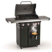 Refurbished Landmann Fryton Cook 4.1 Gas BBQ with 3.5L Air Fryer - Black Refurbished Landmann Fryton Cook 4.1 Gas BBQ with 3.5L Air Fryer - Black