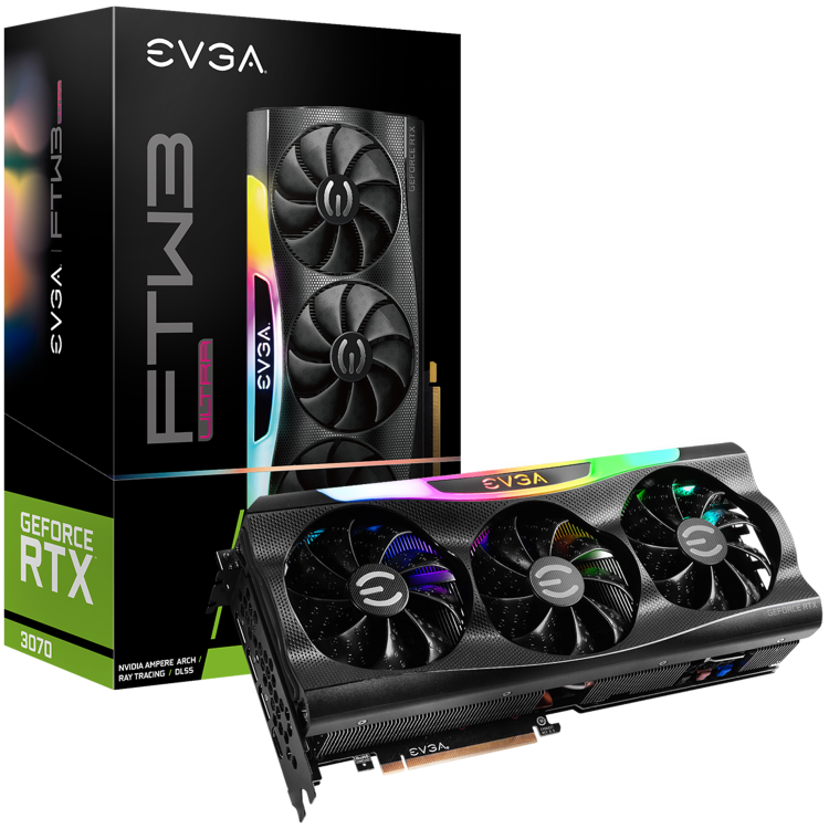 EVGA GeForce RTX 3070 FTW3 Ultra 8GB GDDR6 Graphics Card