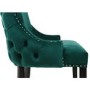 Winslow Brushed Velvet Green Dressing Table Chair