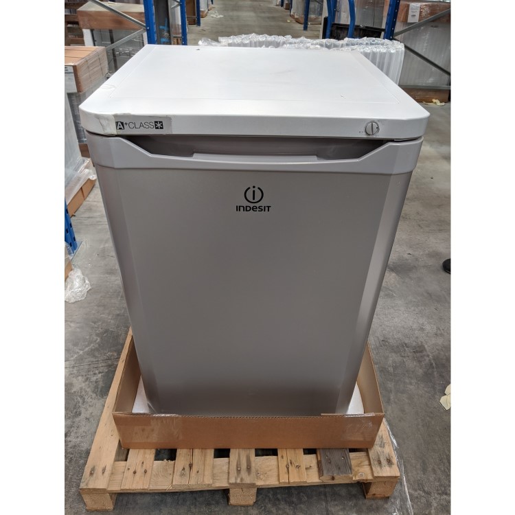 Refurbished Indesit TZAA10S Freestanding 78 LItre Undercounter Freezer Silver