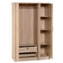 Seconique 100-101-055 Lisbon 3 Door Wardrobe