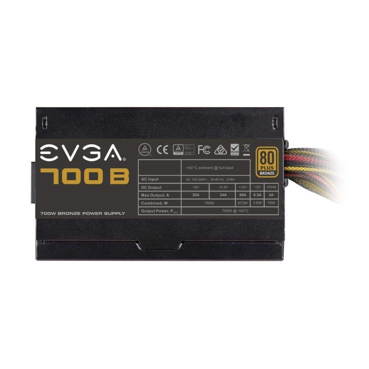 EVGA 700B 700W 80 Plus Bronze Power Supply