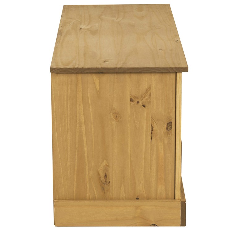 Corona Mexican Solid Pine 2 Drawer Flat Screen TV Unit