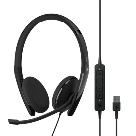 EPOS ADAPT 160T USB II Double Sided On-ear Stereo with Microphone Headset