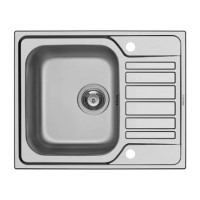 GRADE A2 - Stainless Steel 1 Bowl Compact kitchen Sink 620 x 500mm - Taylor & Moore
