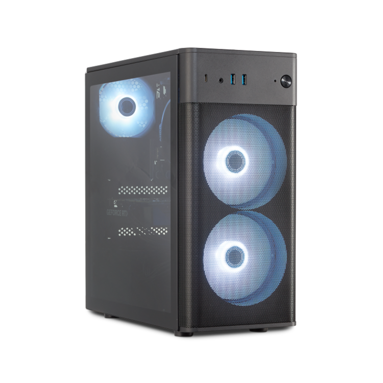 Medion ERAZER Recon P45 AMD Ryzen 5-5500 16GB RAM 1TB SSD RTX 5050 Windows 11 Gaming PC