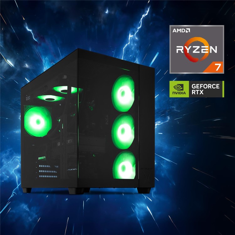 Medion ERAZER Tank X15 AMD Ryzen 7 7800X3D 32GB RAM 1TB SSD RTX 5060 Ti Windows 11 Gaming PC