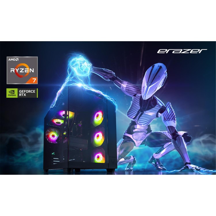 Medion ERAZER Tank X15 AMD Ryzen 7 7800X3D 32GB RAM 1TB SSD RTX 5060 Ti Windows 11 Gaming PC