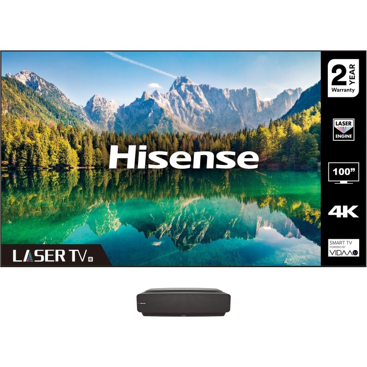 Hisense 100" 4K Ultra HD Laser Projector TV