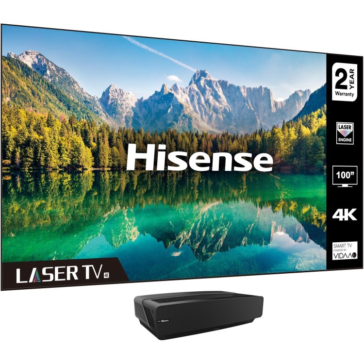 Hisense 100" 4K Ultra HD Laser Projector TV