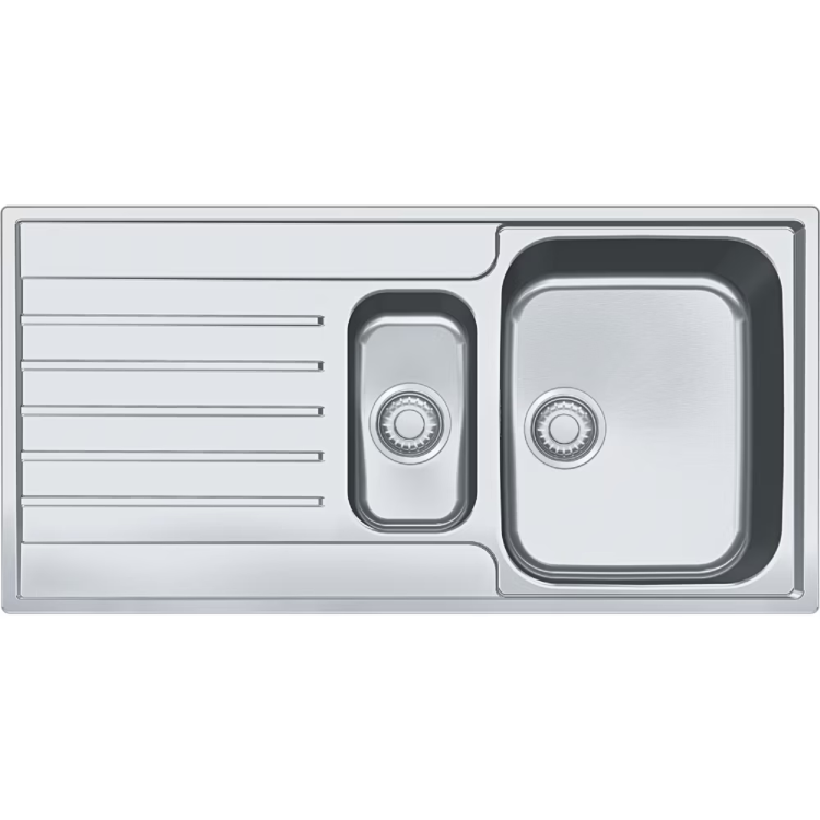 Franke Argos 651 1.5 Bowl Inset Chrome Stainless Steel Kitchen Sink