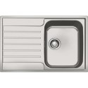 A1/101.0607.697 ONLY OPENED -  Franke Argos 611-78 Single Bowl Inset Chrome Stainless Steel Kitchen Sink