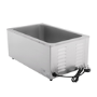 Hamoki BM-205T 1/1 Gastronorm Size Wet Heat Bain Marie Large 205mm Depth With Drain Tap 13 Amp