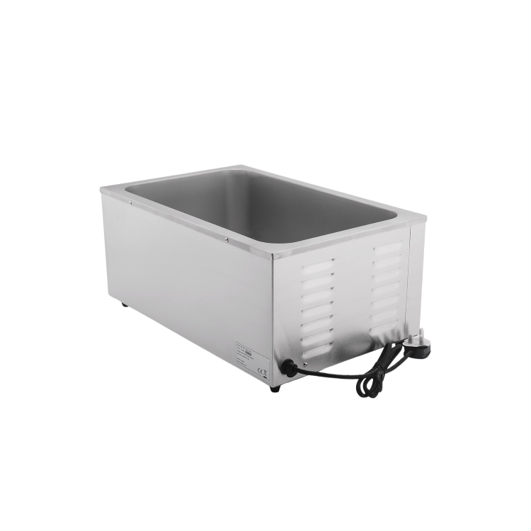 Hamoki BM-205T 1/1 Gastronorm Size Wet Heat Bain Marie Large 205mm Depth With Drain Tap 13 Amp
