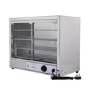 Hamoki FW-580 Pie Cabinet & Warmer - 4 Shelves - Up to 50 Pies - Easy Access Sliding Glass Doors