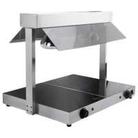 Hamoki TC-2F Twin Lamp Heated Carvery Pad & Display, 2 Light, Plug in, 735mm Wide