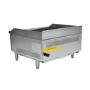 Hamoki ECB-24SX Premium Gas Countertop 2 Burner Charbroiler Dual Controls 60000 Btu/hr