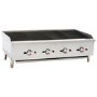 Hamoki ECB-48SX Premium Extra Large Gas Countertop 4 Burner Charbroiler Quad Controls 120000 Btu/hr