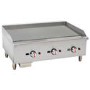 Refurbished Hamoki EGG-36SX Heavy Duty Large Gas Countertop Griddle 3 Burners 90,000 btu