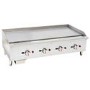 Hamoki EGG-48SX Extra Large Heavy Duty Gas Countertop Griddle 4 Burners 120000 btu