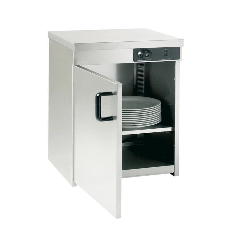 Refurbished Hamoki HC-1 Hot Cupboard - Plate Warmer Single Door - Holds Up To 60 Plates