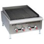 Hamoki GCB-24 Heavy Duty 4 Burner Gas Radiant Charbroiler Four Controls 80000 Btu/hr