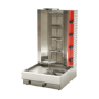 Hamoki KB-4 Natural Gas 4 Burner Kebab Grill - Rotating Turntable - Bottom Mounted Motor - 14kW - 38000btu