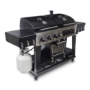 Pit Boss Memphis Ultimate 4 in 1 Gas and Charcoal Combo BBQ Grill with Smoker PBMEMU1