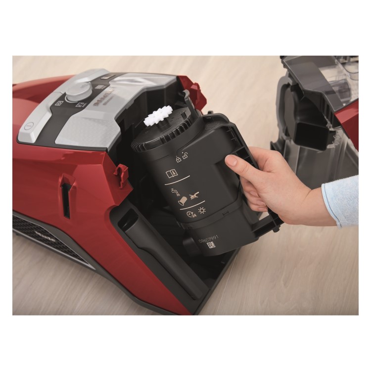 Miele BlizzardCX1Cat&DogPowerLine Blizzard Cat and Dog Powerline Cylinder Vacuum Cleaner - Red