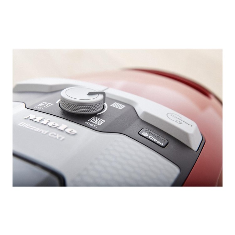 Miele BlizzardCX1Cat&DogPowerLine Blizzard Cat and Dog Powerline Cylinder Vacuum Cleaner - Red