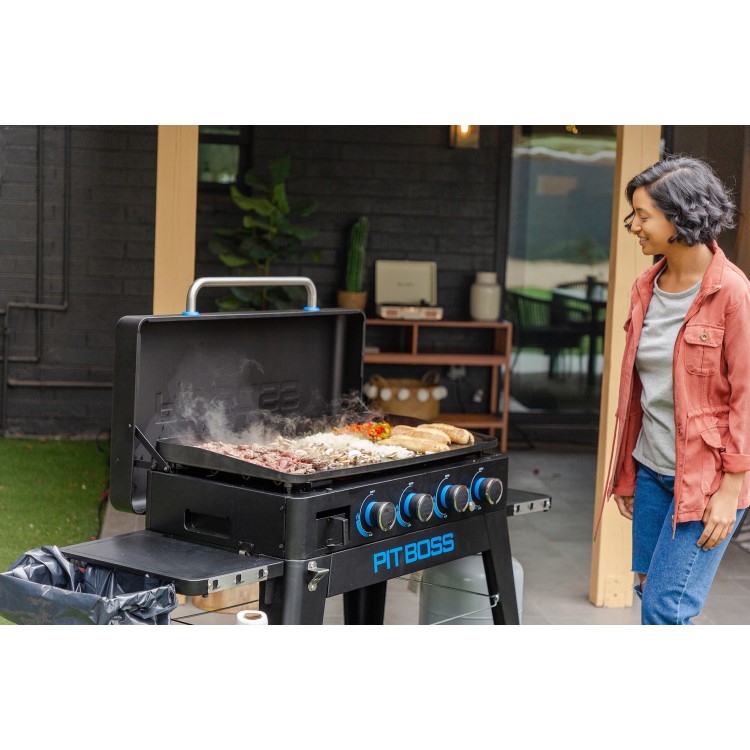 Pit Boss Ultimate 4-Burner Lift-Off Griddle Plancha