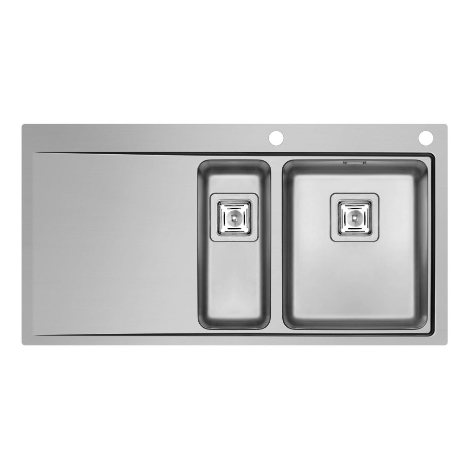 GRADE A1 Taylor & Moore Oakley Left Handed Bowl and a Half Kitchen