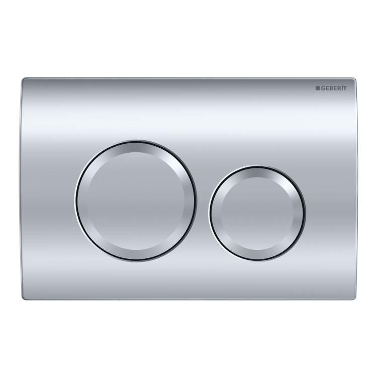 GRADE A1 - Geberit Delta Concealed Cistern and Chrome Flush Plate