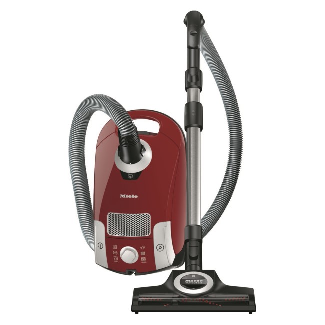Miele 10931630 Compact C1 Cat & Dog PowerLine Cylinder Vacuum Cleaner - Red