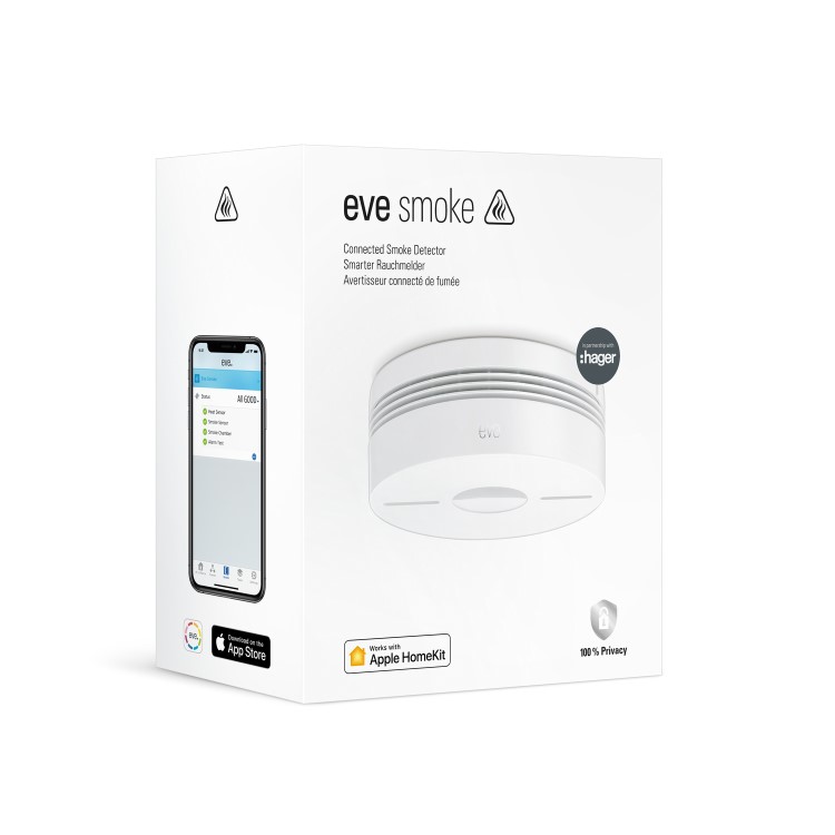 Eve Smoke Detector - 1 Pack