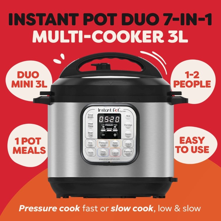 Instant Pot Duo 7-in-1 3L Multi-Cooker