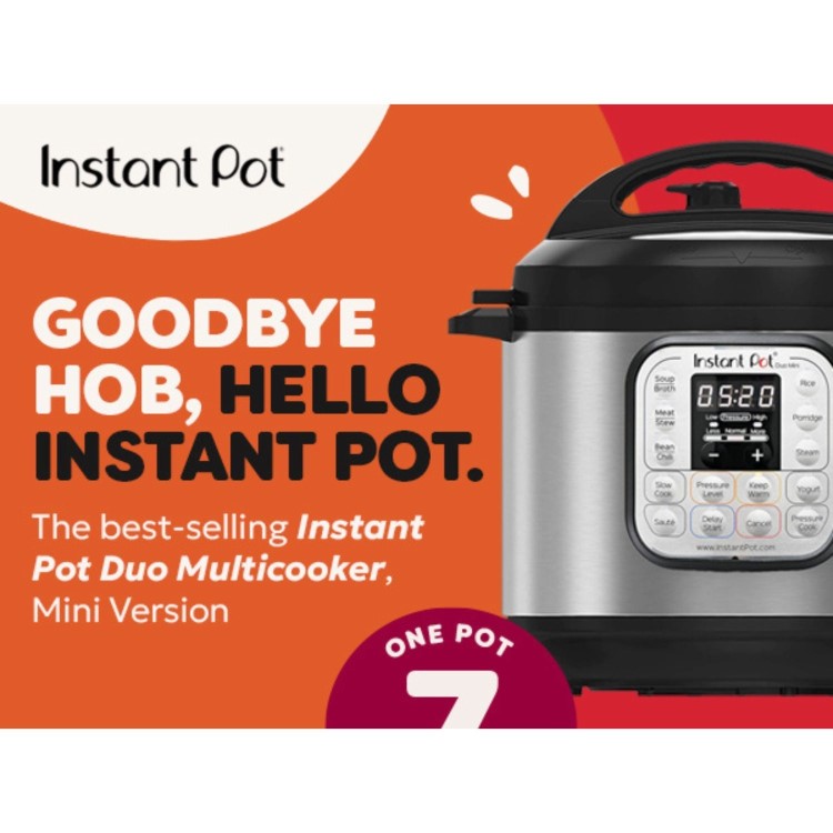 Instant Pot Duo 7-in-1 3L Multi-Cooker
