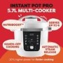 Instant Pot Pro 5.7L Multi-Cooker 10-in-1 Coconut White